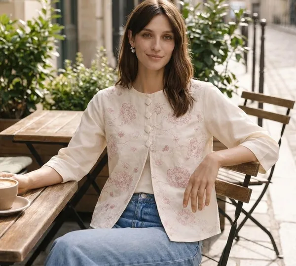 Womens_Floral_Printed_Layered_Top