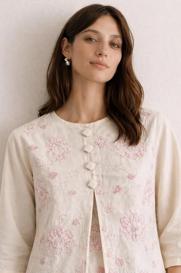 Womens_Floral_Printed_Layered_Top