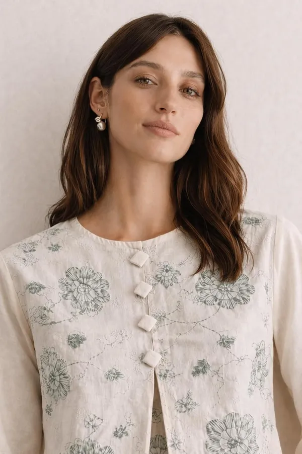 Womens_Floral_Printed_Layered_Top