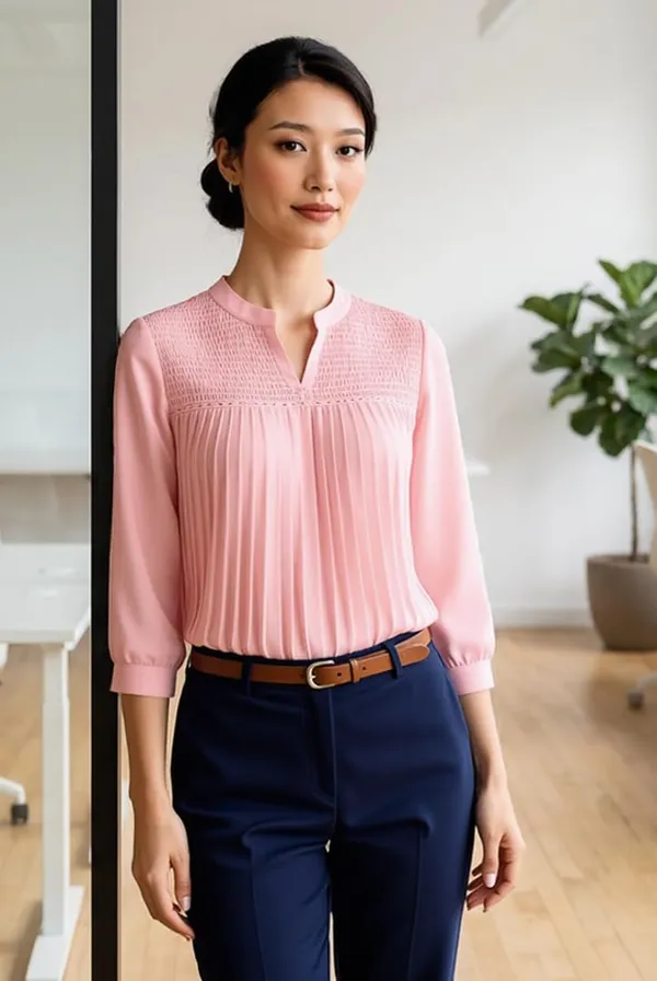 Womens_Pleated_Tunic_Top