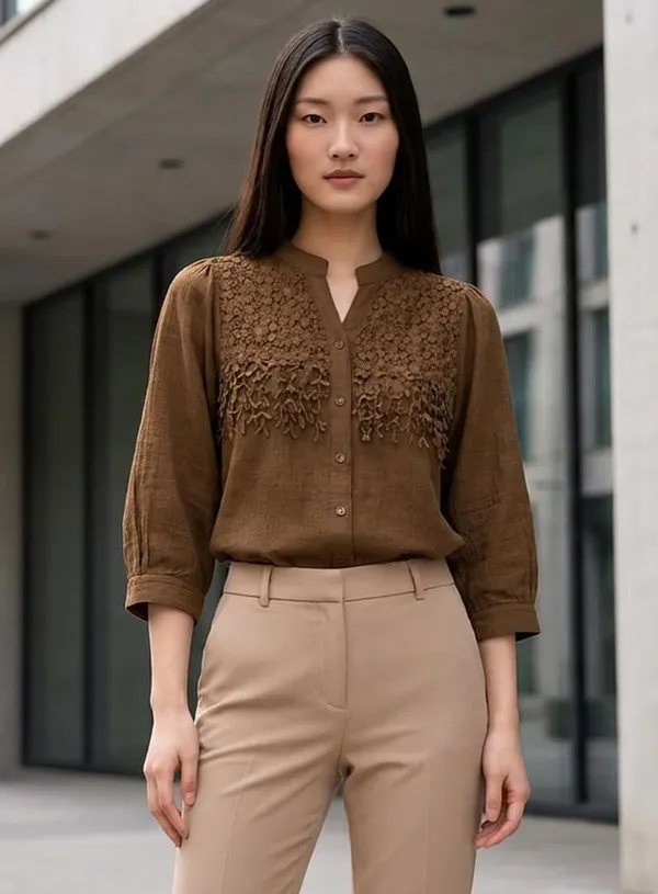 Womens_Embroidered_Button_Down_Shirt