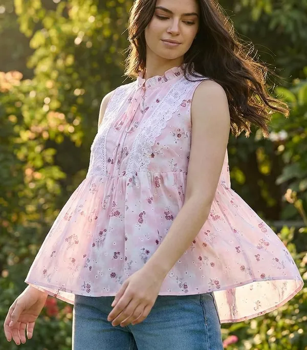 Womensleeveless_Lace_Detail_Top