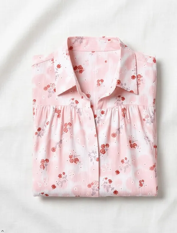 Womens_Floral_Printed_Button_Down_Shirt