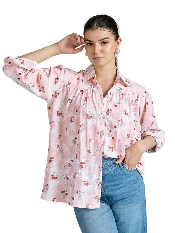 Womens_Floral_Printed_Button_Down_Shirt