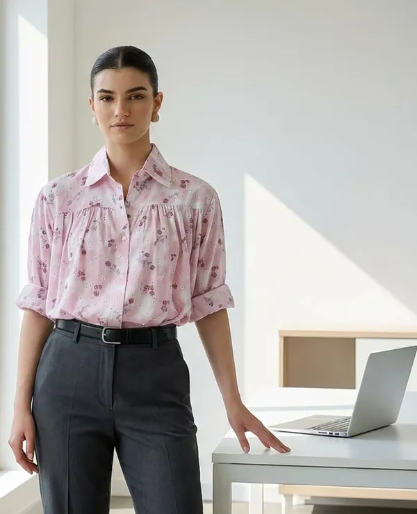 Womens_Collared_Button_Down_Shirt