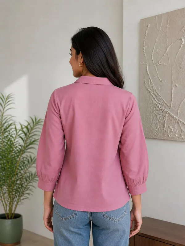 Womens_Embroidered_Cotton_Blend_Button_Down_Shirt