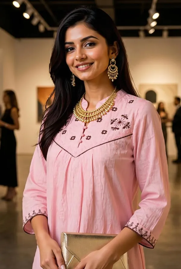 Womens_Embroidered_Cotton_Blend_Kurti_Top