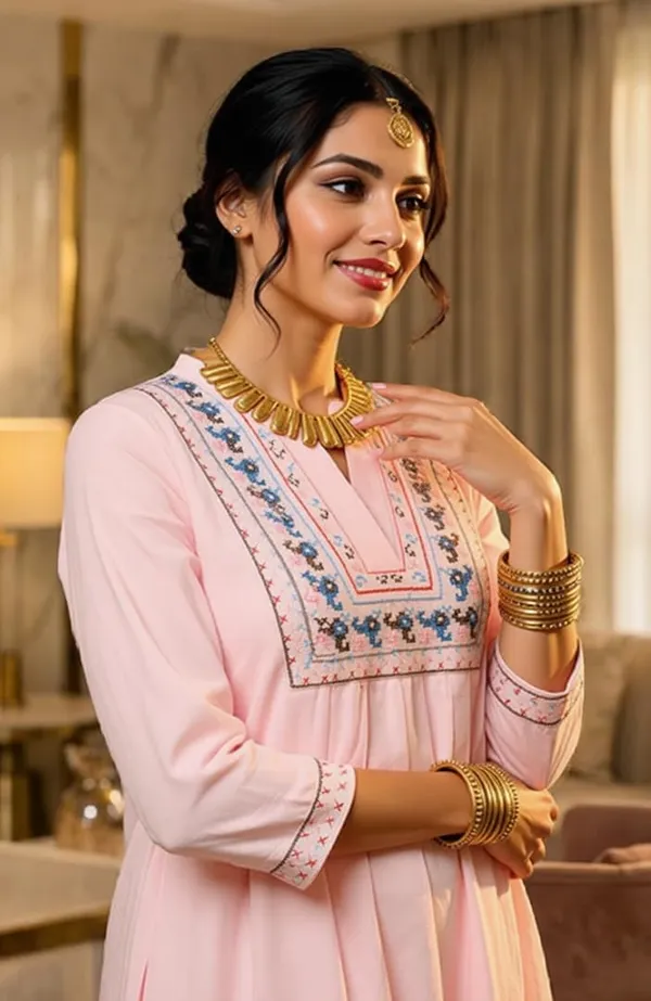 Women_Cotton_Blend_Kurti_Top