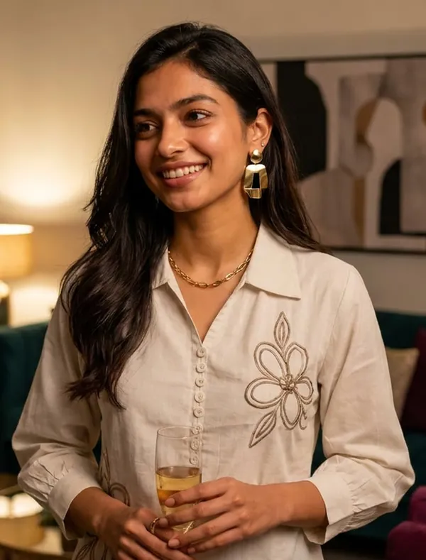 Womens_Embroidered_Cotton_Blend_Button_Down_Shirt