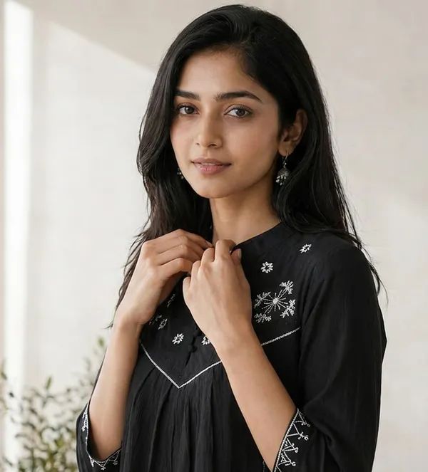 Women_Cotton_Blend_Kurti_Top