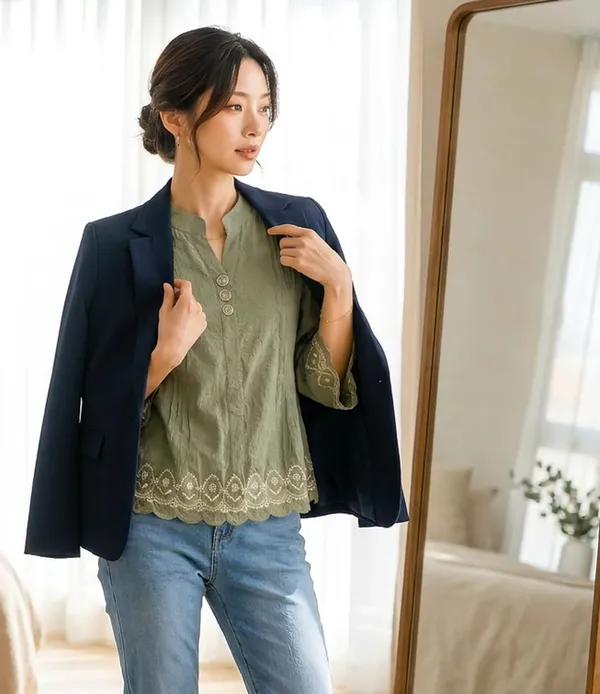 Women_Cotton_Blend_Tunic_Top