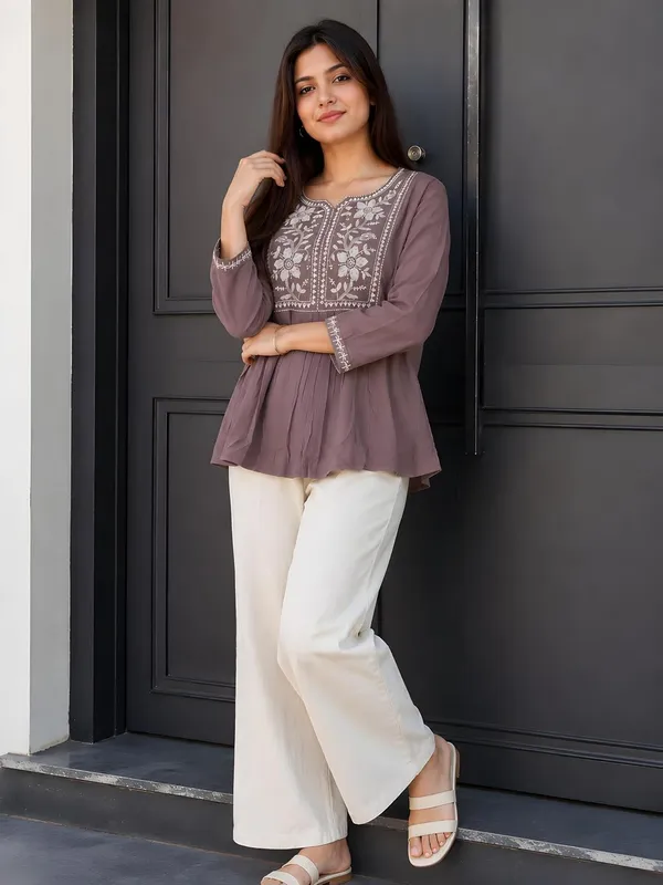 Women_Cotton_Blend_Kurti_Top