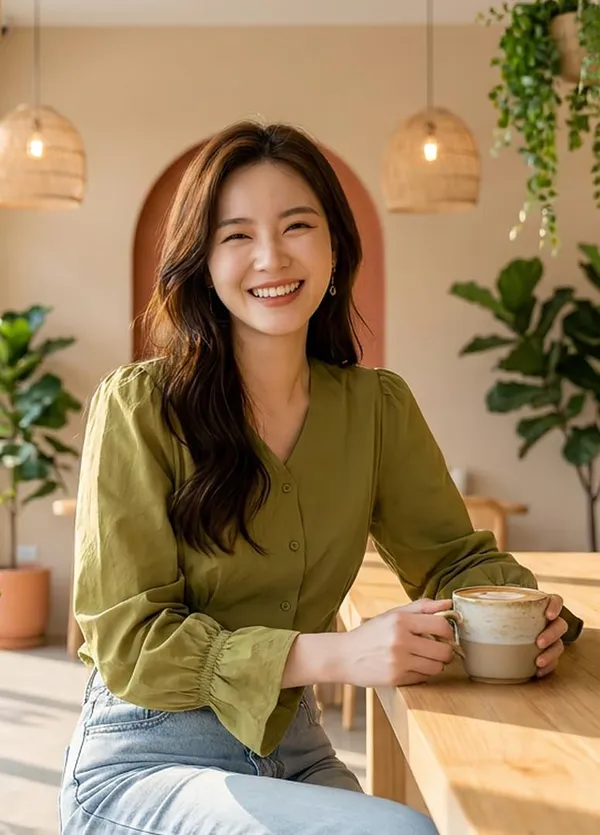 Women_V_Neck_Button_Down_Shirt