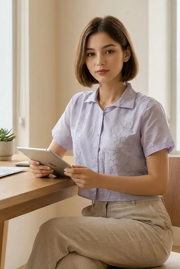 Floral_Embroidered_Button_Down_Crop_Shirt