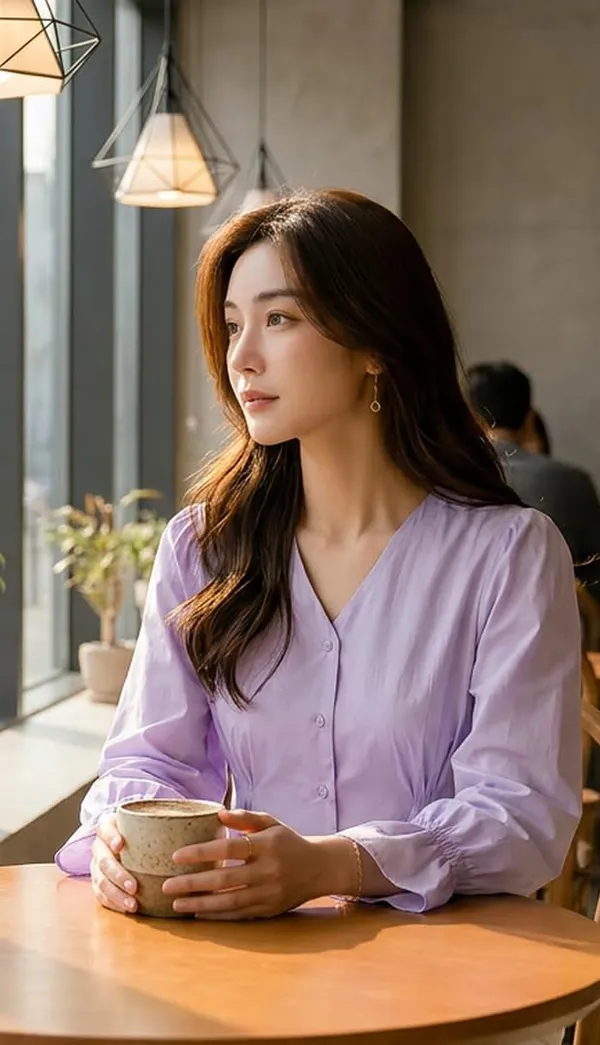 Women_V_Neck_Button_Down_Shirt