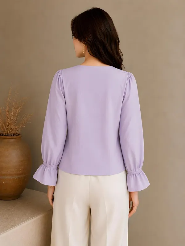 Women_V_Neck_Button_Down_Shirt