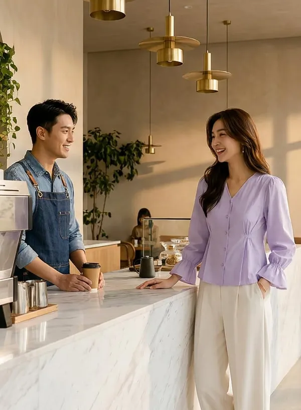 Women_V_Neck_Button_Down_Shirt