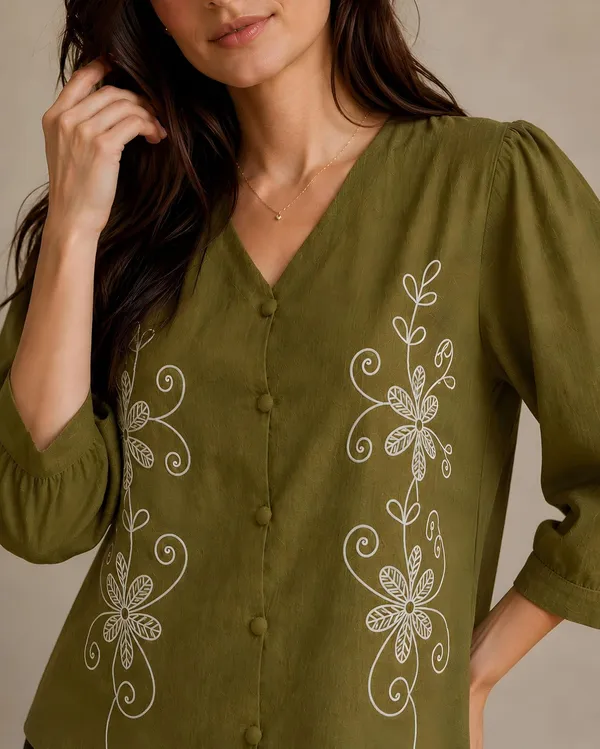 Womens_Cotton_Blend_Tunic_Top
