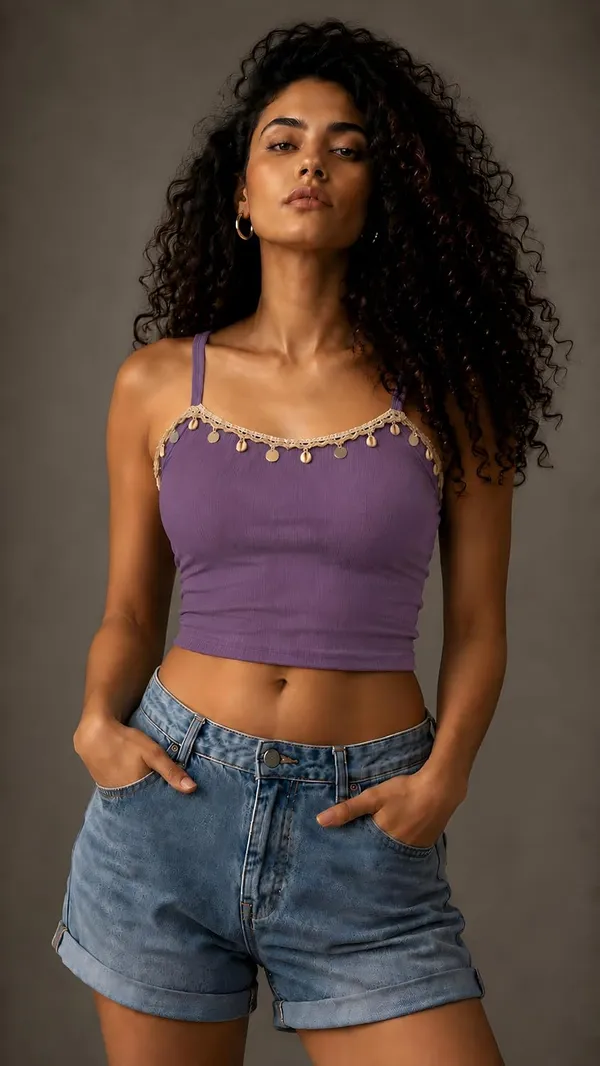 Crop_Top_With_Shrug_Shirt_For_Women