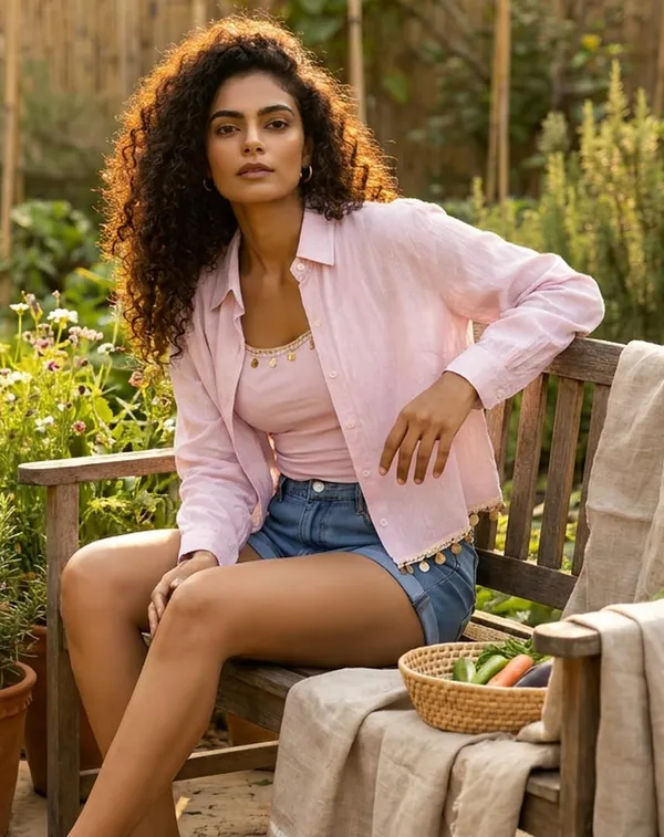 Crop_Top_With_Shrug_Shirt_For_Women