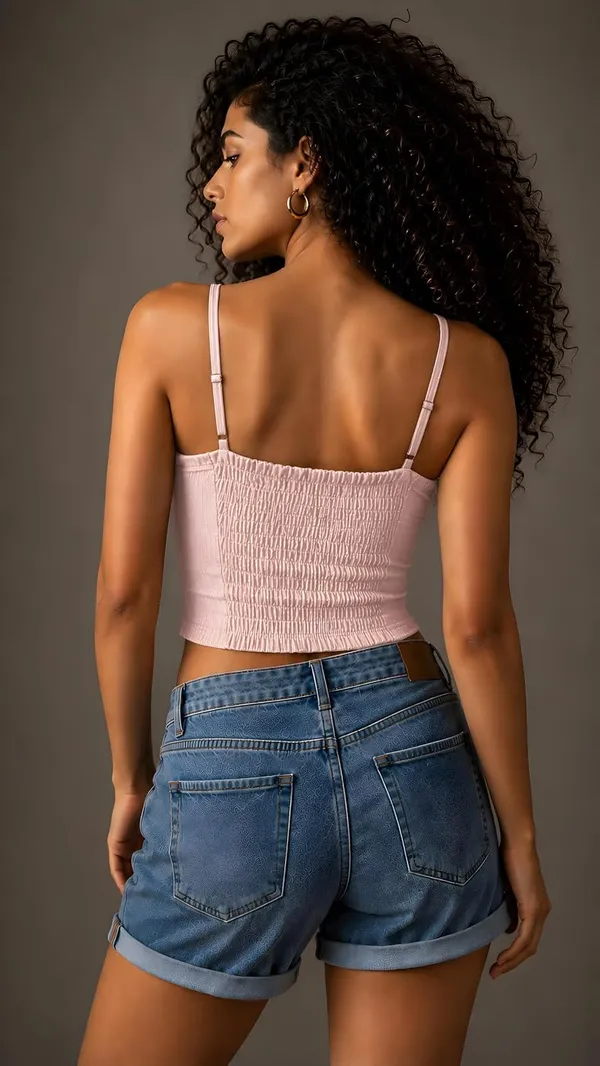 Crop_Top_With_Shrug_Shirt_For_Women