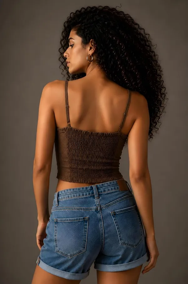 Crop_Top_With_Shrug_Shirt_For_Women