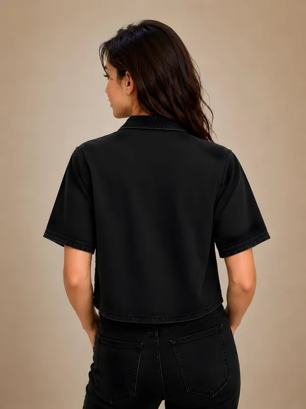 Womens_Embroidered_Cotton_Blend_Crop_Shirt