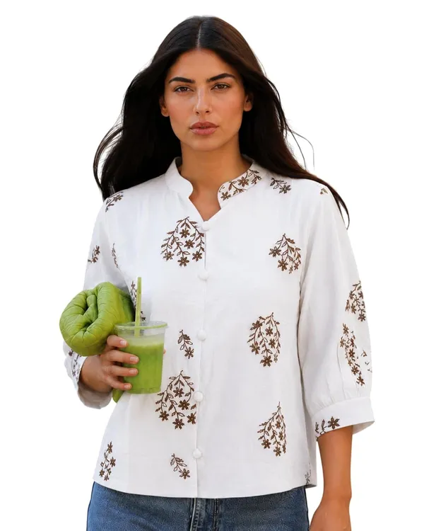 Women_Cotton_Blend_Tunic_Top