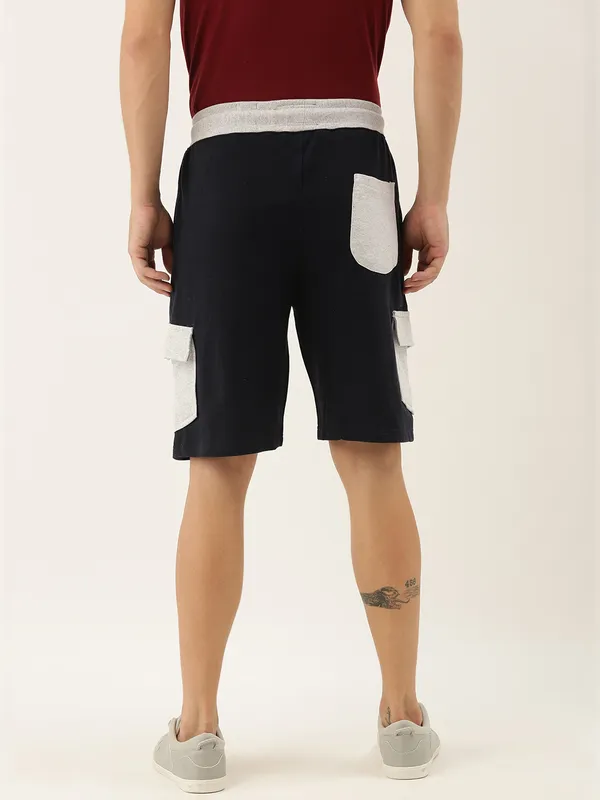 Black_Cotton_Blend_Cargo_Shorts_With_Contrast_Panels_For_Men