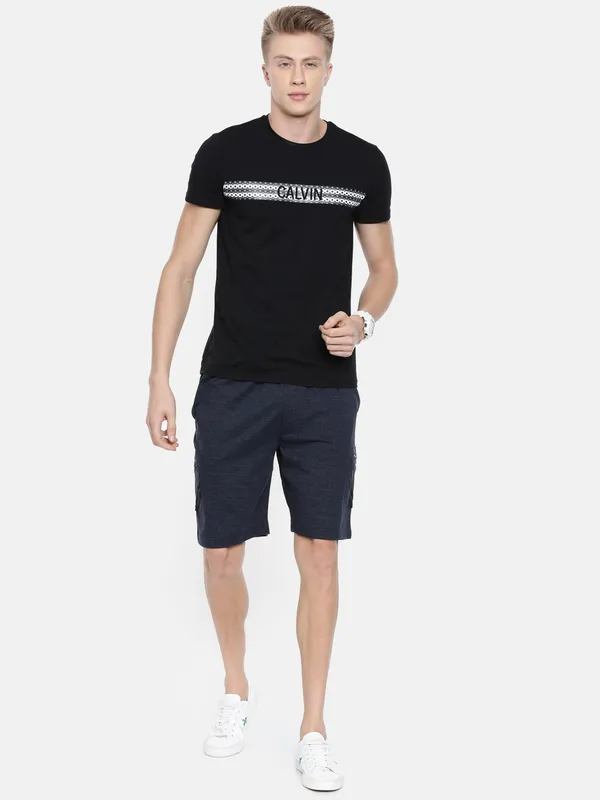 Navy_Blue_Cotton_Blend_Drawstring_Shorts_For_Men