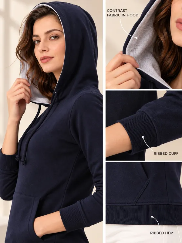 Navy_Fleece_Regular_Fit_Hoodie_for_Women