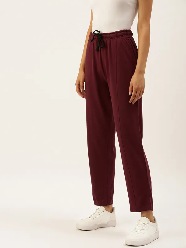 Maroon_Cotton_Relaxed_Fit_Track_Pants_For_Women