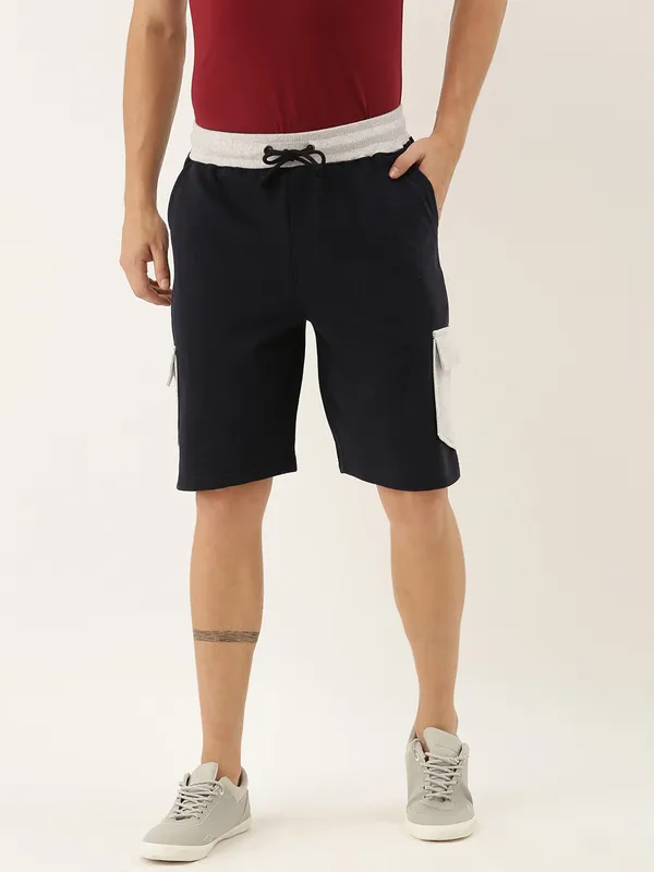 Black_Cotton_Blend_Cargo_Shorts_With_Contrast_Panels_For_Men