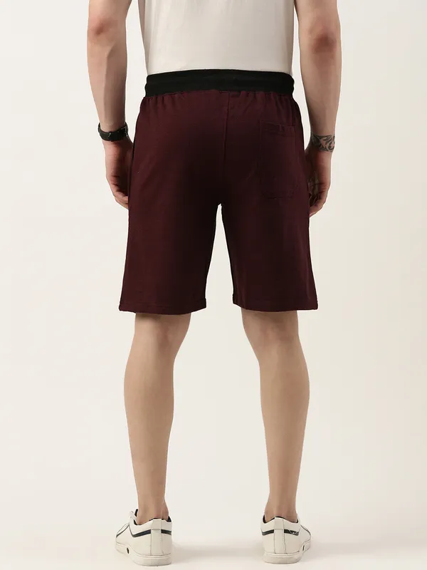 Maroon_Cotton_Blend_Relaxed_Fit_Drawstring_Shorts_For_Men