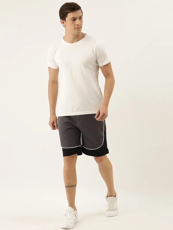Grey_Cotton_Blend_Double-Layer_Sports_Shorts_For_Men
