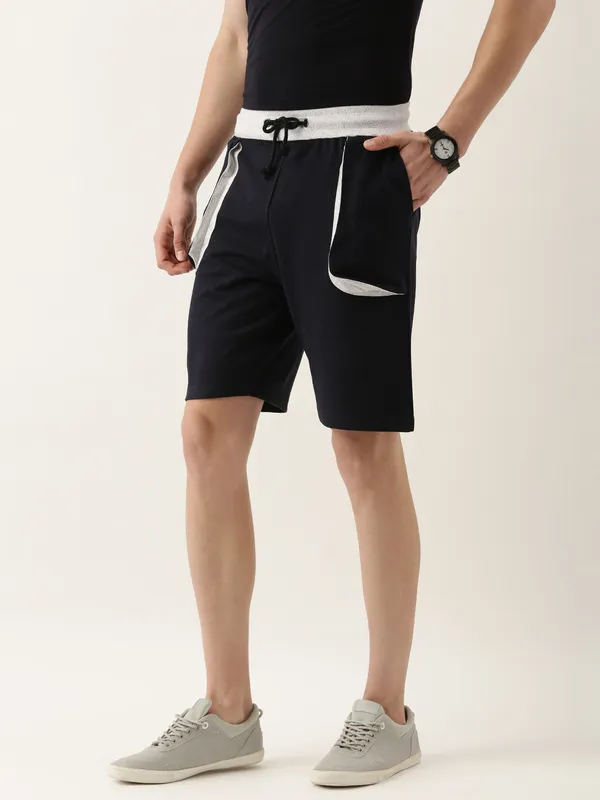 Black_Cotton_Blend_Regular_Fit_Sports_Shorts_For_Men
