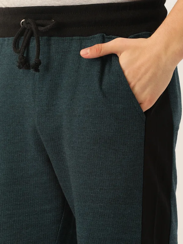 Olive_Green_Cotton_Blend_Drawstring_Shorts_For_Men