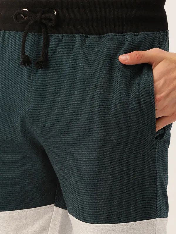 Olive_Green_Cotton_Blend_Drawstring_Shorts_For_Men
