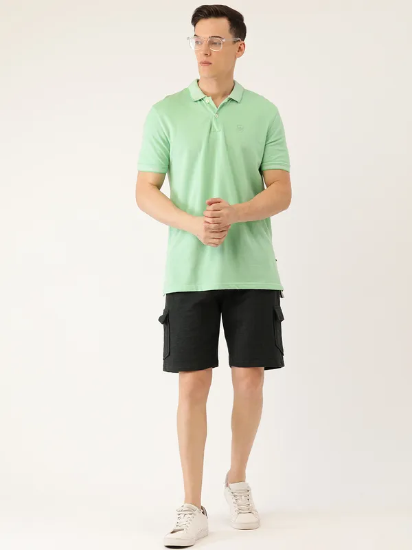 Black_Cotton_Blend_Relaxed_Fit_Drawstring_Shorts_For_Men
