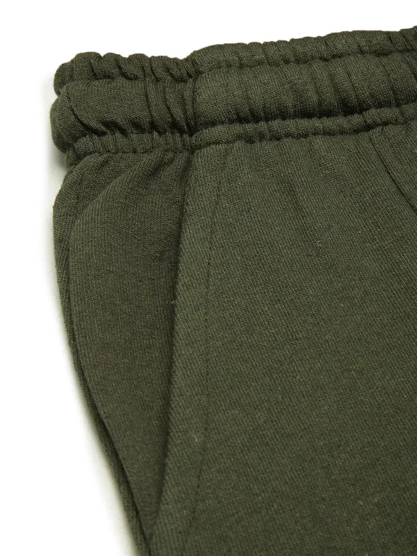 Olive_Green_Cotton_Blend_Relaxed_Fit_Drawstring_Trousers