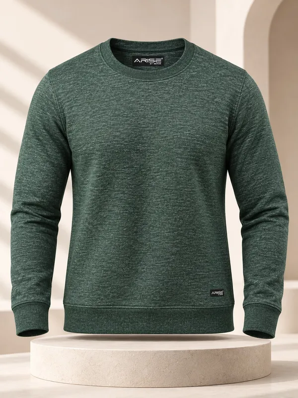 Green_Textured_Regular_Fit_Sweatshirt_for_Men