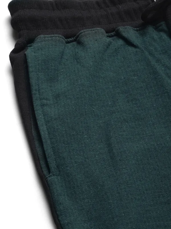 Teal_Cotton_Blend_Drawstring_Capri_Joggers_For_Men