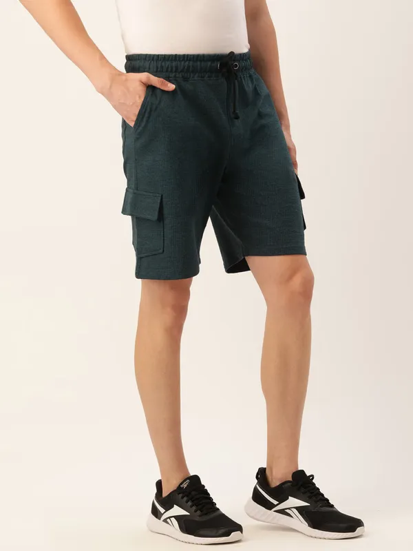 Black_Cotton_Blend_Cargo_Drawstring_Shorts_For_Men