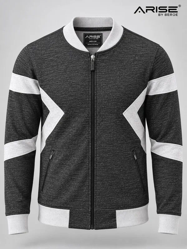 Dark_Grey_Zip_Front_Bomber_Jacket_for_Men