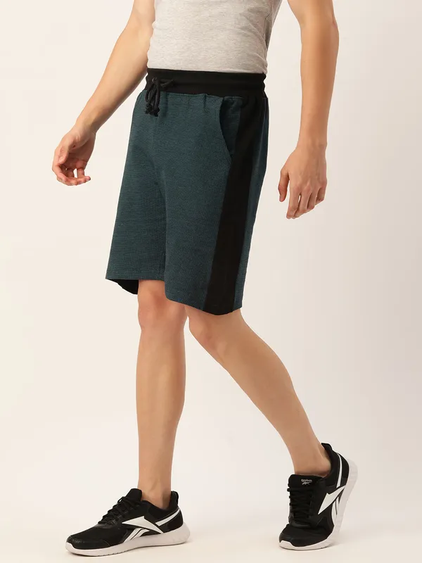 Olive_Green_Cotton_Blend_Drawstring_Shorts_For_Men