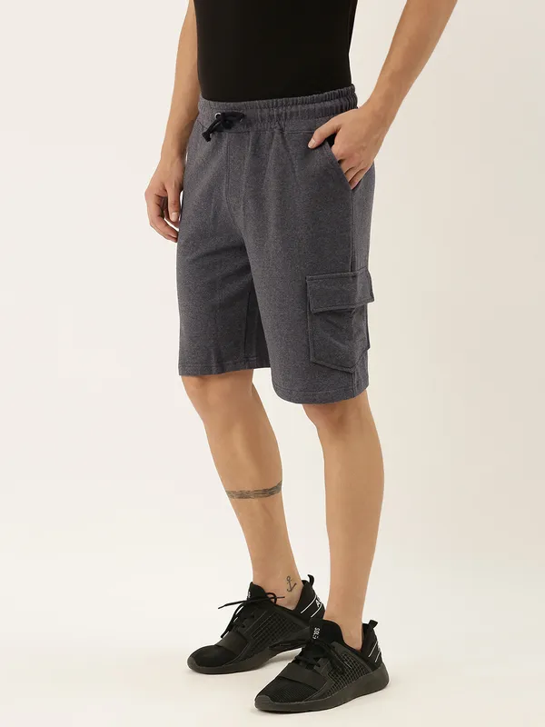 Charcoal_Grey_Cotton_Blend_Elastic_Waist_Joggers_For_Men