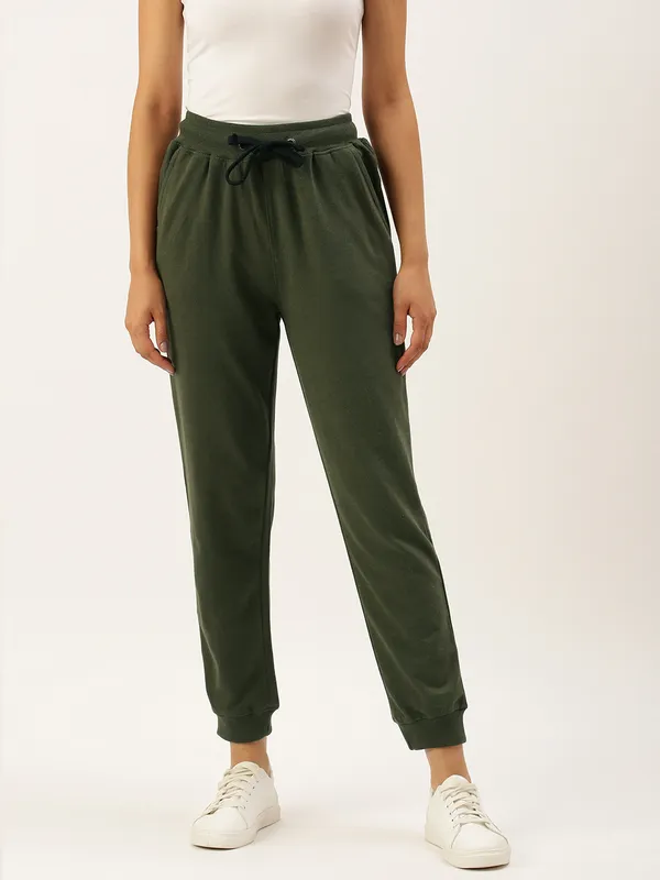Olive_Green_Cotton_Blend_Relaxed_Fit_Joggers_For_Women