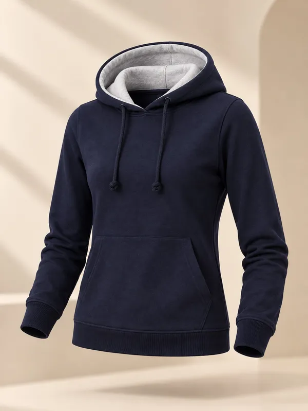 Navy_Fleece_Regular_Fit_Hoodie_for_Women