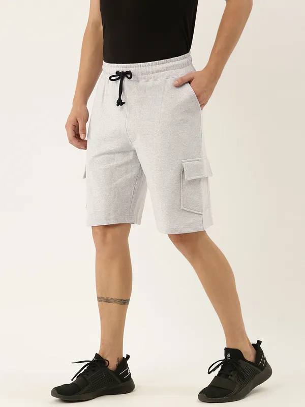 Light_Grey_Cotton_Blend_Cargo_Shorts_With_Drawstring_For_Men