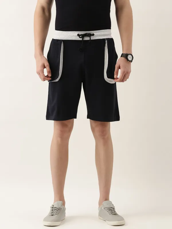 Black_Cotton_Blend_Regular_Fit_Sports_Shorts_For_Men